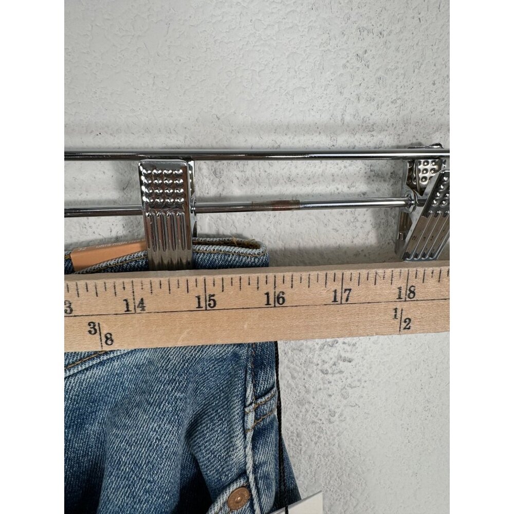 7 For All Mankind Luxe Vintage Ultra‎ High rise Cropped Jo jeans sz 32 - Picture 7 of 16